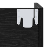 thumbnail of vidaXL Schuhschrank Schwarz Eichen-Optik 60 x 18 x 60 cm Holzwerkstoff