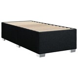 thumbnail of vidaXL Boxspringbett mit Matratze Schwarz 90x200 cm Stoff