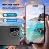 thumbnail of 4x 9H Panzerglas für iPhone 15 HD KLAR mit Montagerahmen echtes Tempered Glass Displayschutz Schutzglas Hartglas Schutzfolie Screen-Protector