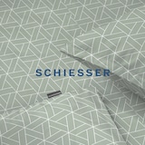 thumbnail of Schiesser Bettwäscheset Tris - Renforcé - 2-teilig - 155 x 220 cm - Mint