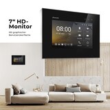 thumbnail of HD Video Türsprechanlage mit Touchscreen und RFID für 1 Familienhaus, 4x Monitore, Balter EVO HD Touch Schwarz