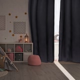 thumbnail of Relaxdays Vorhänge, 2er Set, HxB: 245x135 cm, blickdicht, lichtundurchlässig, Verdunkelungsvorhänge, mit Ösen, sand