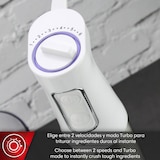 thumbnail of Magefesa Crossia Plus - Batidora de Mano + Vaso Batidor de 600ml + Picadora de 500ml, 1000W, 2 Velocidades, Silenciosa, 6 Niveles de Potencia