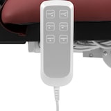 thumbnail of physa Massageliege elektrisch - 3 Motoren - 300 W - 185 x 67 x 62 - 84 cm - 200 kg - schwarz/bordeaux