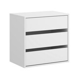 thumbnail of Dmora Cassettiera Vinson, Settimanale per interno armadio, Comò per camera da letto con 3 cassetti, 60x40h60 cm, Bianco