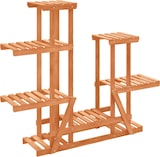 thumbnail of vidaXL Blumenständer 95x25x96 cm Massivholz Tanne