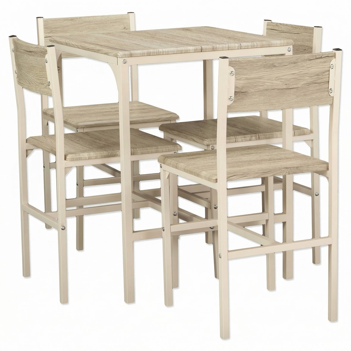 Set de Mesa con 4 Sillas de Bar Mod. PORTOFINO de Yelloo
