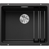thumbnail of BLANCO ETAGON 500-U Unterbauspüle / SILGRANIT / Anthrazit / Stopfen -