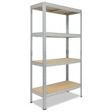 thumbnail of shelfplaza PRO Schwerlastregal 180x150x40 cm in verzinkt mit 4 Böden und 125 kg Traglast pro Boden