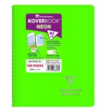 thumbnail of Clairefontaine 5x Koverbook Neon Spiralbuch A5, 80 Blatt 90g, liniert, Einband aus opakem Polypropylen - Sortiert 366723C