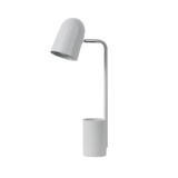 thumbnail of efectoLED Lámpara Flexo Escritorio de Metal con Portalápices Waal Blanco