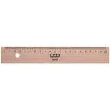thumbnail of Standardgraph Holzlineal mit Stahleinlage 20 cm, aus Buchenholz, unlackiert