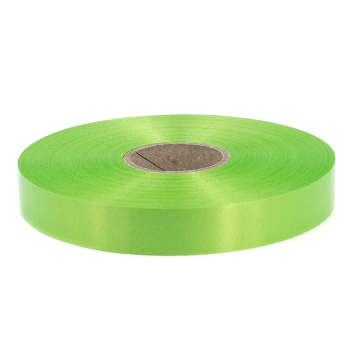 100m Geschenkband Ringelband 19mm - wasserfestes Kunststoff Dekoband Schleifenband Polyband zum Basteln von Weihnachtssternen Autoschleifen Grün
