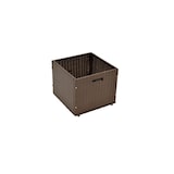 thumbnail of Merxx Unterschiebbox für Eckbank klein, Stahl/Kunststoffgeflecht, braun