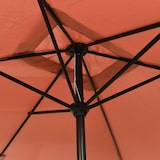 thumbnail of Helloshop26 - Sonnenschirm mit Metallstange 300 x 200 cm Terrakotta 02_0008136