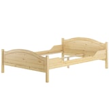 thumbnail of Doppelbett 140x200 Kieferbett Massivholz Ehebett Französisches Bett V-60.30-14 ohne Zubehör