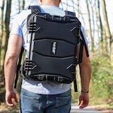 thumbnail of HMF 15401-02 Outdoor Kamerarucksack mit Rasterschaumstoff, Fotorucksack groß, 47,5 x 38 x 22,5 cm