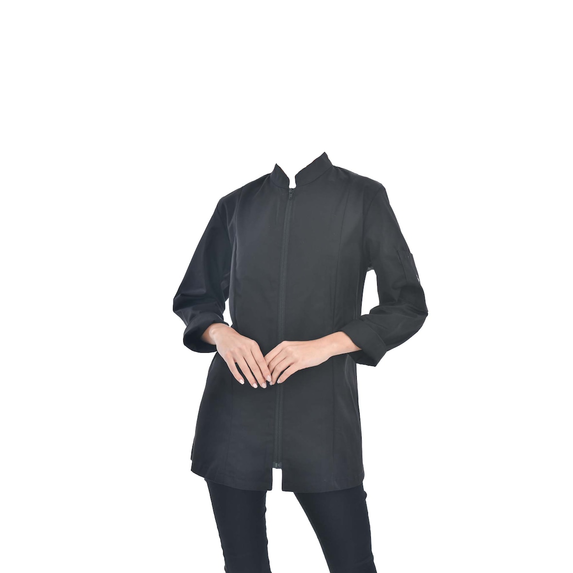 Kochjacke Tara schwarz XL