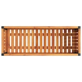 thumbnail of vidaXL Pflanzkübel 80x30x27,5 cm Massivholz Akazie und Stahl