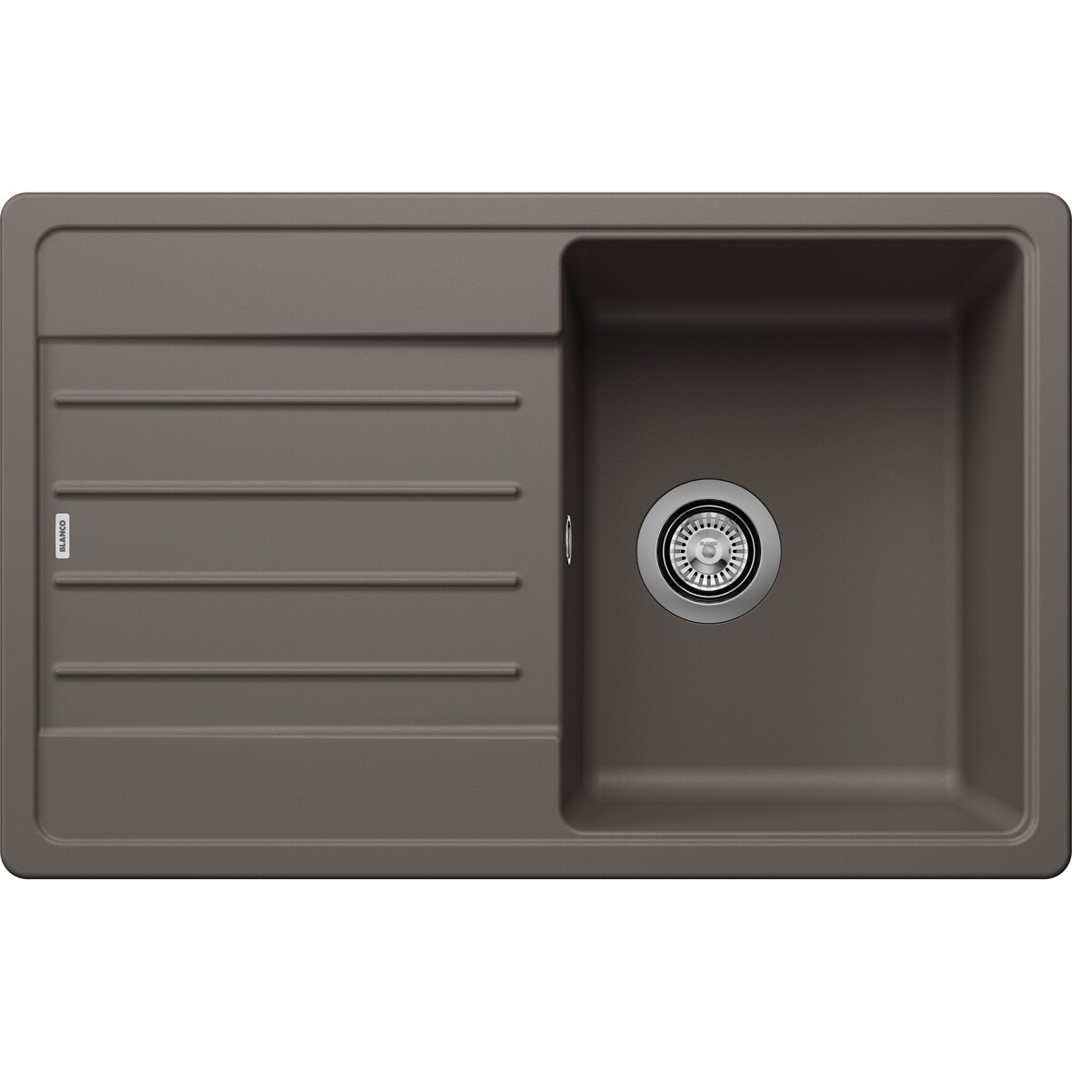 Blanco Legra 45 - 527268 Vulkangrau - Granitspüle, Einbauspüle, Unterbauspüle