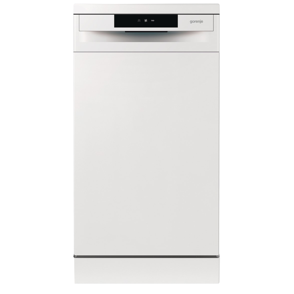 Gorenje GS520E15W; Freistehender Geschirrspüler; Fassungsvermögen: 9 Maßgedecke; 5 Spülprogramme; 3 in 1 Funktion; vollständiger Überlaufschutz