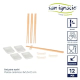 thumbnail of San Ignacio KINVARA - 12-delige keramische sushiset