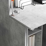 thumbnail of vidaXL Schreibtisch Beton Grau 71.5 x 31.5 x 106.5 cm Holzwerkstoff