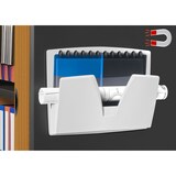 thumbnail of Wandprospekthalter magnetisch 36,1x8,6x27cmm hellgrau