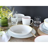 thumbnail of CreaTable Luna Color Line Color Line Tellerset 12-tlg Porzellan