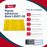 thumbnail of Remi Hogar 12 Placas Adhesivas GB Wall para insectocaptor Remi LIGHT-30 y Gama Chameleon | Fácil instalación | Eficaz y Seguro | Color amarillo