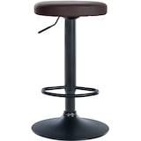 thumbnail of Sgabello da bar Ponte con rivestimento in similpelle marrone/nero