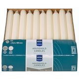 thumbnail of METRO Professional Candele da tavola, paraffina, 2,15 x 18 cm, circa 6 ore, avorio, 30 pezzi