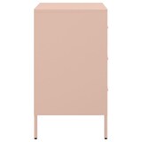thumbnail of vidaXL Nachttisch Rosa 36x39x68 cm Stahl