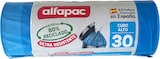 thumbnail of Alfapac - Müllbeutel 30L 50x75cm mit Selbstverschluss für hohe Eimer, 8 Rollen x 15 Stück (80% Recycelt)