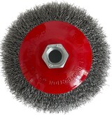 thumbnail of 24x Rundbürste 125mm gewellt Winkelschleifer