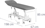 thumbnail of Helloshop26 - Massageliege - 1 Motor - 200 kg - grau-weiß