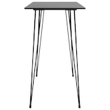 thumbnail of Mesa alta de cocina negro 120x60x105 cm