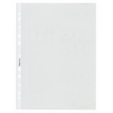 thumbnail of Lochrandhülle, A4, PVC, 100my, klar oben und seitlich offen, glatt