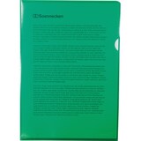thumbnail of Soennecken Sichthülle 1513 DIN A4 PP grün 100 St./Pack.
