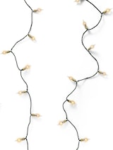 thumbnail of LED Lichterkette Vintage 120 transparente Mini Birnen 8 Funkt. 12m