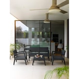 thumbnail of SHAF - Set de Muebles de Jardín y Terraza Miami Color Grafito Sofá 2 Plazas, 2 Sillones y Mesa de Centro