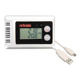 thumbnail of ROTRONIC HL-1D-SET - Feuchte- und Temperatur-Datenlogger mit Kabel und Software