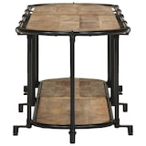 thumbnail of Helloshop26 - TV-Ständer im Industriedesign mit großem Stauraum 160 x 42 x 40 cm Massivholz braun 02_0057615