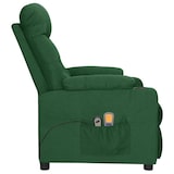 thumbnail of vidaXL Elektrischer Massagesessel Dunkelgrün Stoff