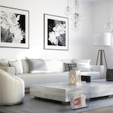 thumbnail of Relaxdays Zeitungsständer, moderner Zeitungshalter, freistehend, Mesh-Optik, HxBxT: 27 x 39,5 x 17 cm, Metall, anthrazit