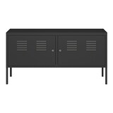 thumbnail of Helloshop26 - Sideboard Kommode Aufbewahrungsmöbel für Wohnzimmer Eingangsbereich Schlafzimmer mit 2 Türen 118 x 40 x 60 cm 03_0009039