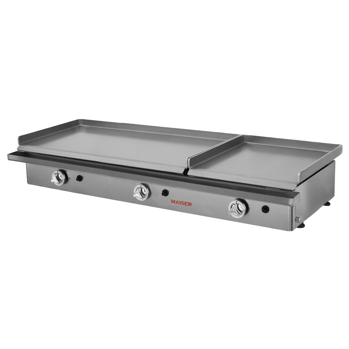 plancha gas 80+40 acero rectificado 8 mm