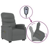 thumbnail of vidaXL Massagesessel mit Aufstehhilfe Anthrazit Kunstleder