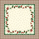 thumbnail of Sovie HOME Tischdecke Amy in Grün-Champagner aus Linclass® Airlaid 80 x 80 cm, 1 Stück - Mitteldecke Weihnachten