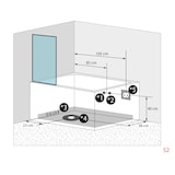 thumbnail of Seniorendusche und Badewanne mit Tür S12D-R-ALL Dusche 85x170cm MIT 2K Scheiben Versiegelung